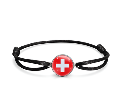 Schweiz Armband – Classic / Makramee
