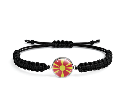Nordmazedonien Armband – Classic / Makramee