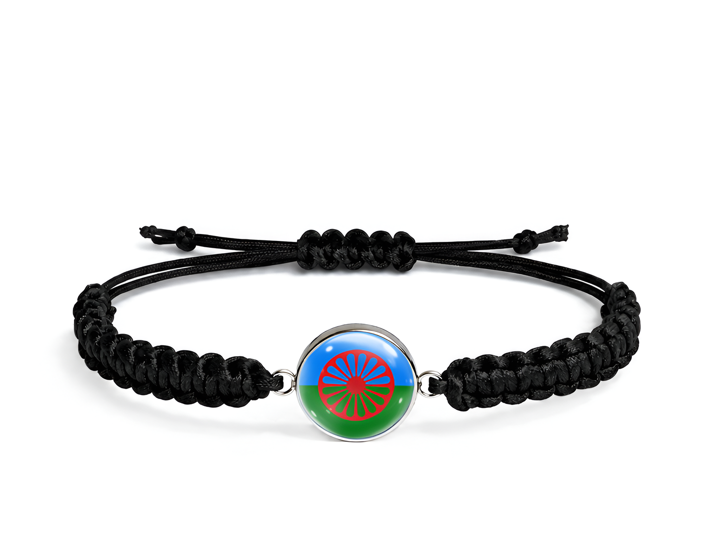 Roma & Sinti Armband – Classic / Makramee