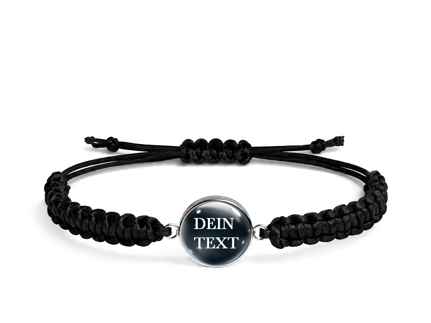 Personalisiertes Makramee Armband - Text