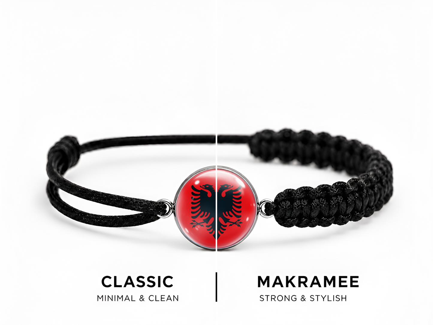 Albanien Armband – Classic / Makramee