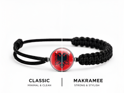 Albanien Armband – Classic / Makramee