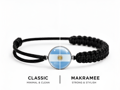 Argentinien Armband – Classic / Makramee