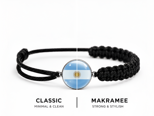 Argentinien Armband – Classic / Makramee