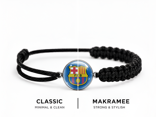 FC Barcelona Armband – Classic / Makramee