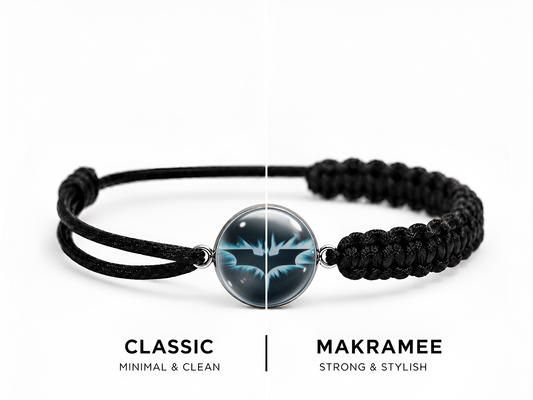 Batman Armband – Classic / Makramee