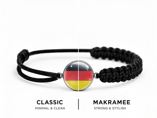 Deutschland Armband – Classic / Makramee