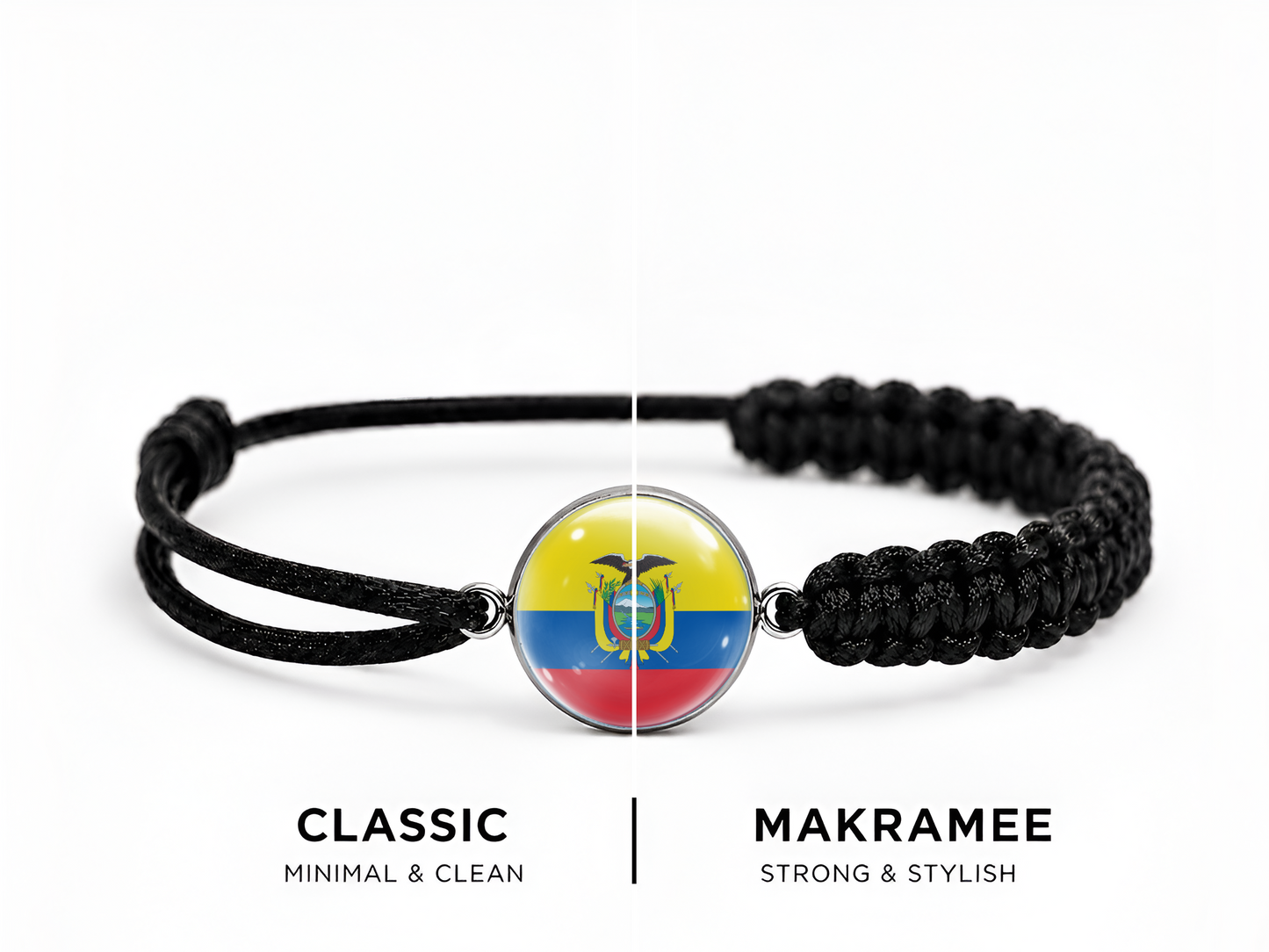 Ecuador Armband – Classic / Makramee