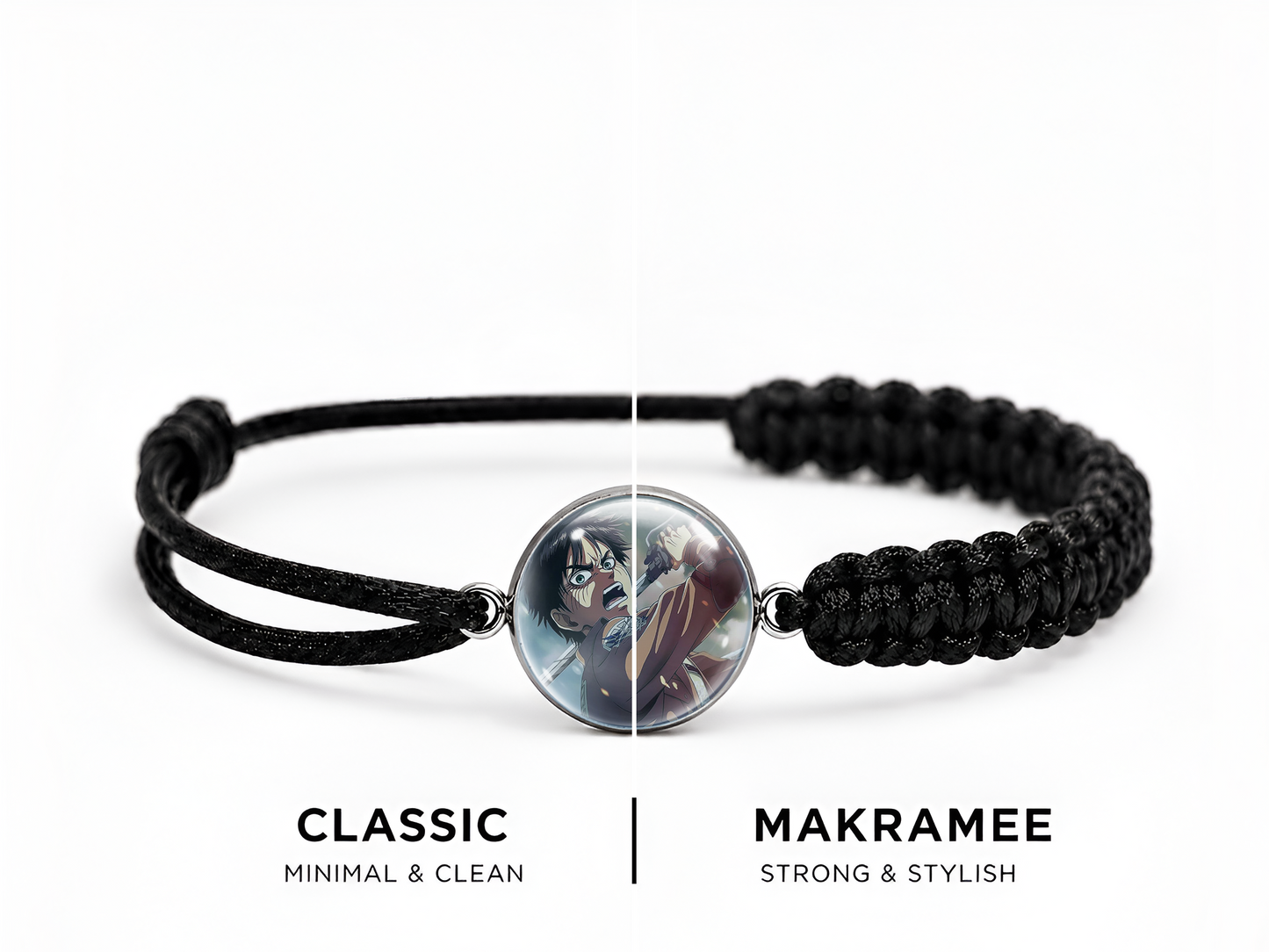 Eren Jäger Armband – Classic / Makramee