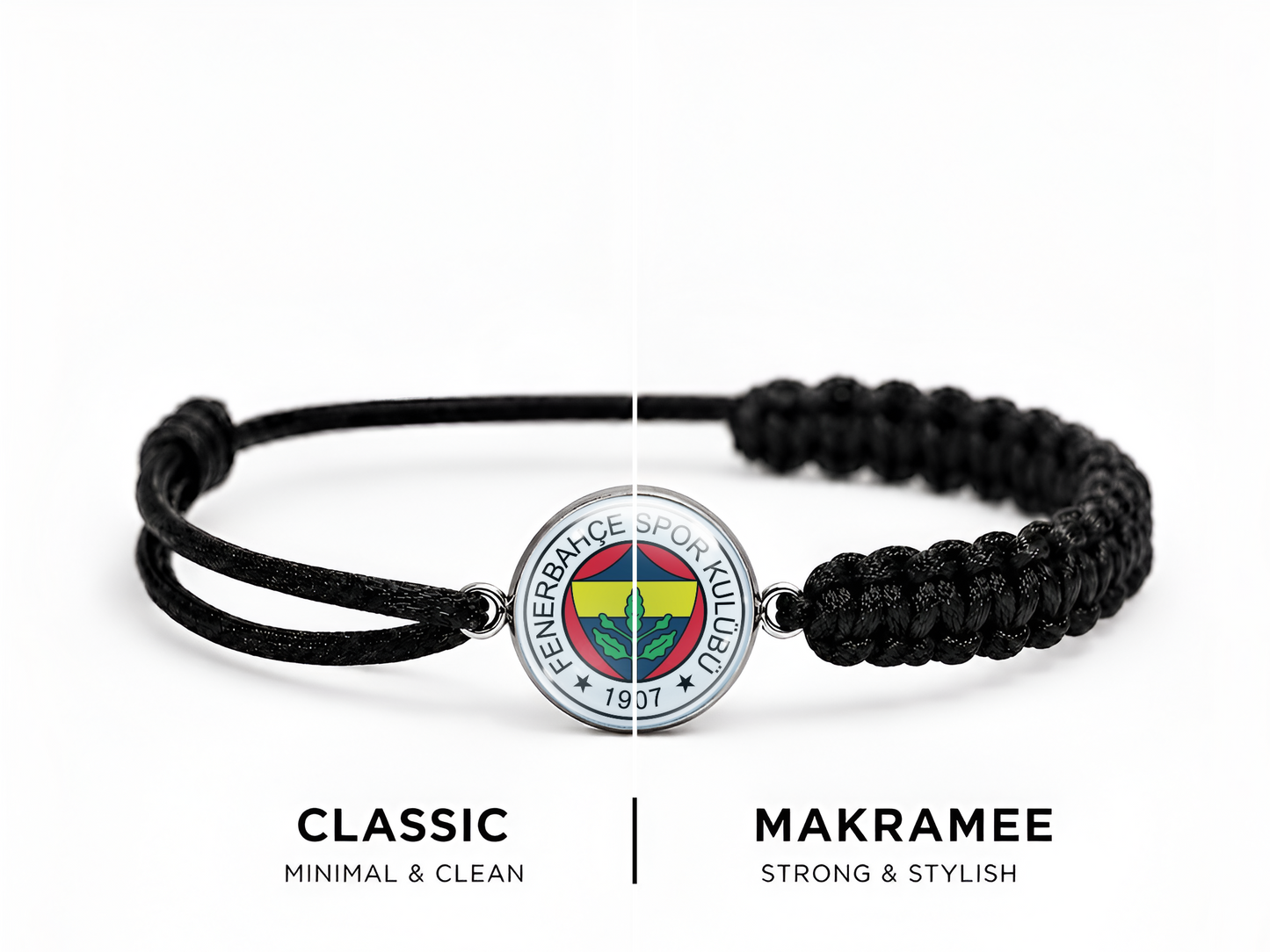 Fenerbahce SK Armband – Classic / Makramee