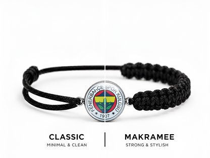 Fenerbahce SK Armband – Classic / Makramee
