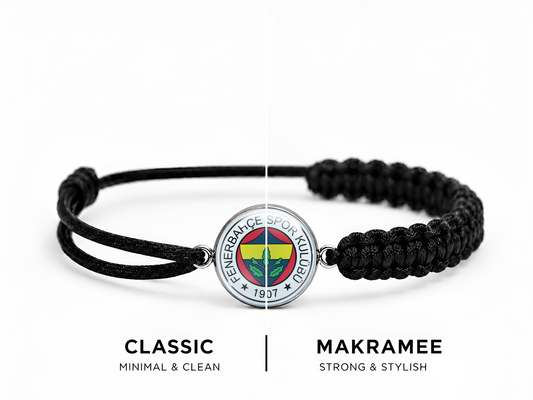 Fenerbahce SK Armband – Classic / Makramee