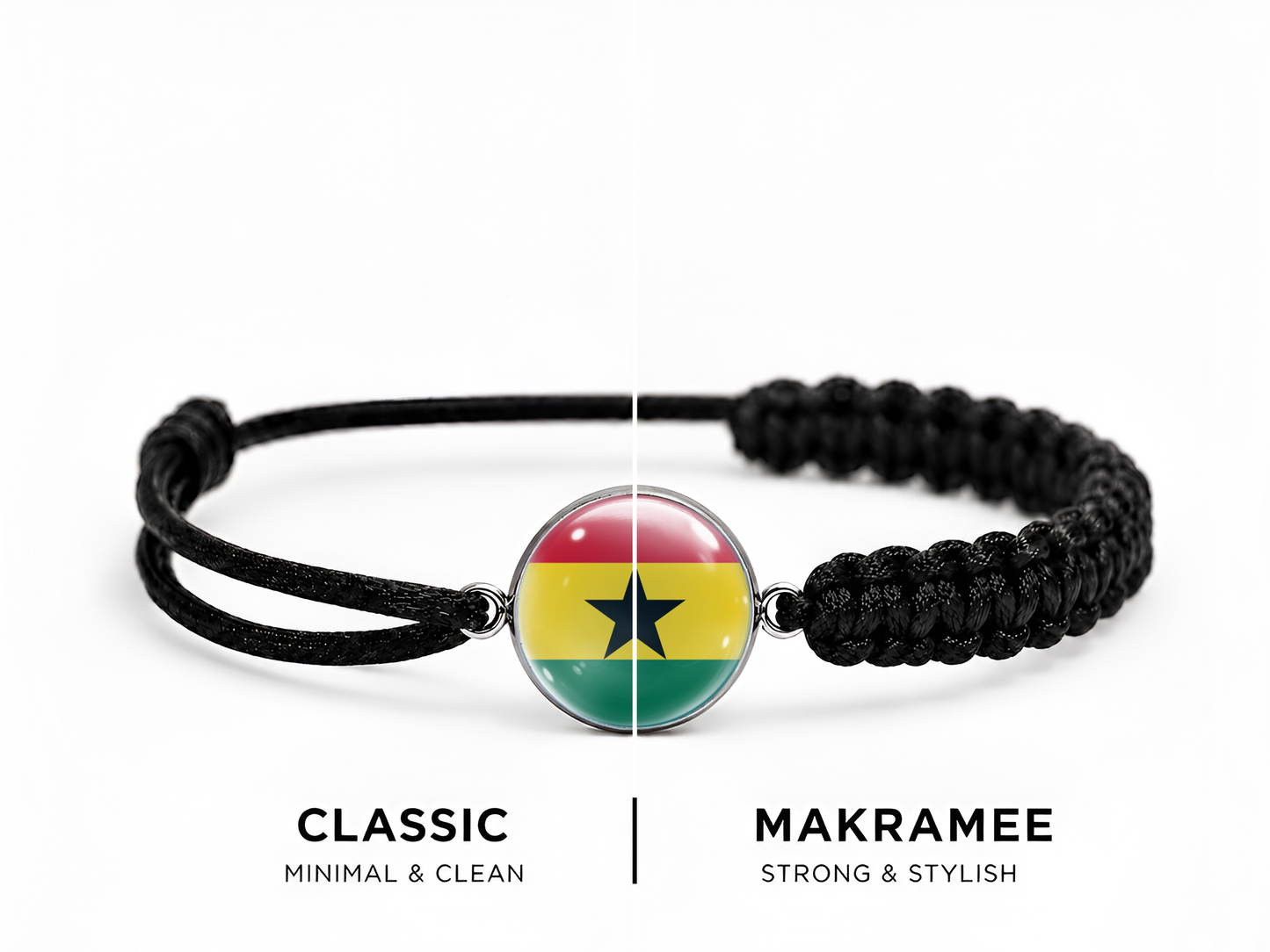 Ghana Armband – Classic / Makramee