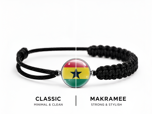 Ghana Armband – Classic / Makramee