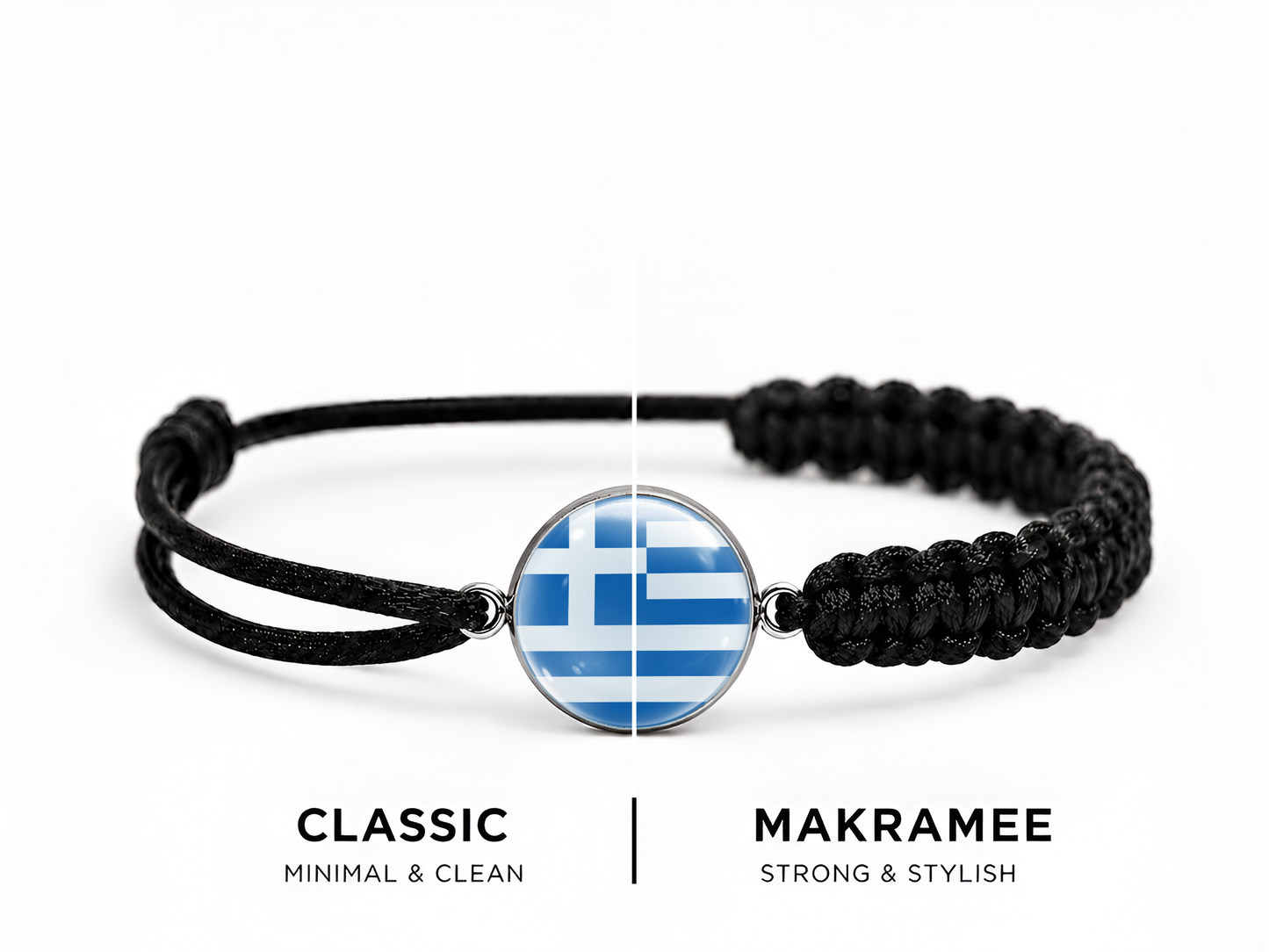 Griechenland Armband – Classic / Makramee