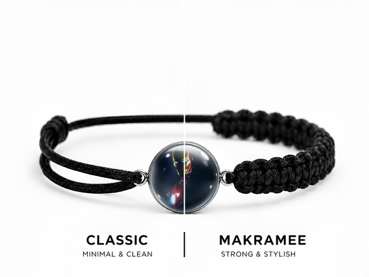 Iron Man Armband – Classic / Makramee
