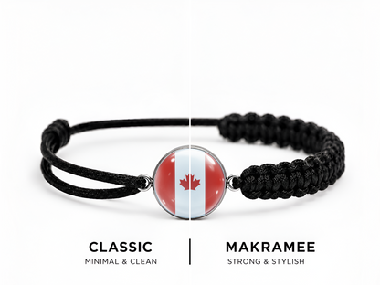 Kanada Armband – Classic / Makramee
