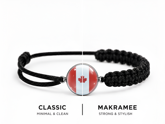 Kanada Armband – Classic / Makramee