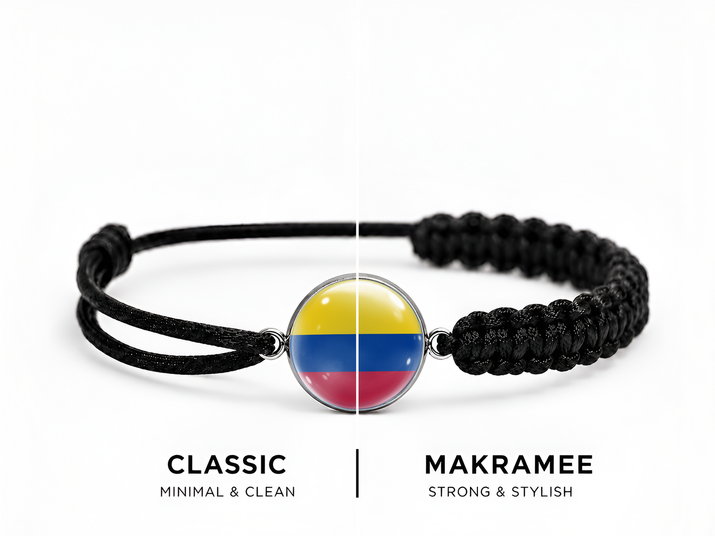 Kolumbien Armband – Classic / Makramee