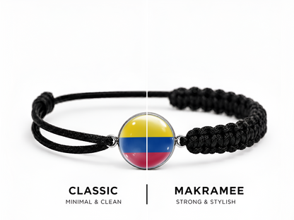 Kolumbien Armband – Classic / Makramee