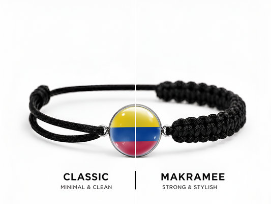 Kolumbien Armband – Classic / Makramee