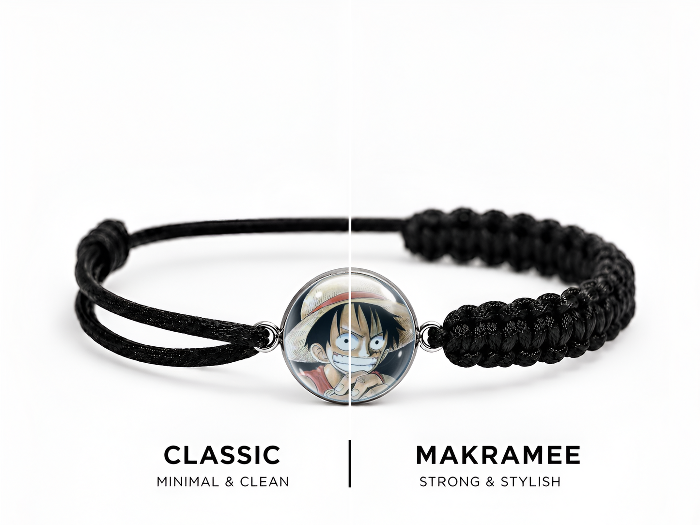 Monkey D. Ruffy Armband – Classic / Makramee