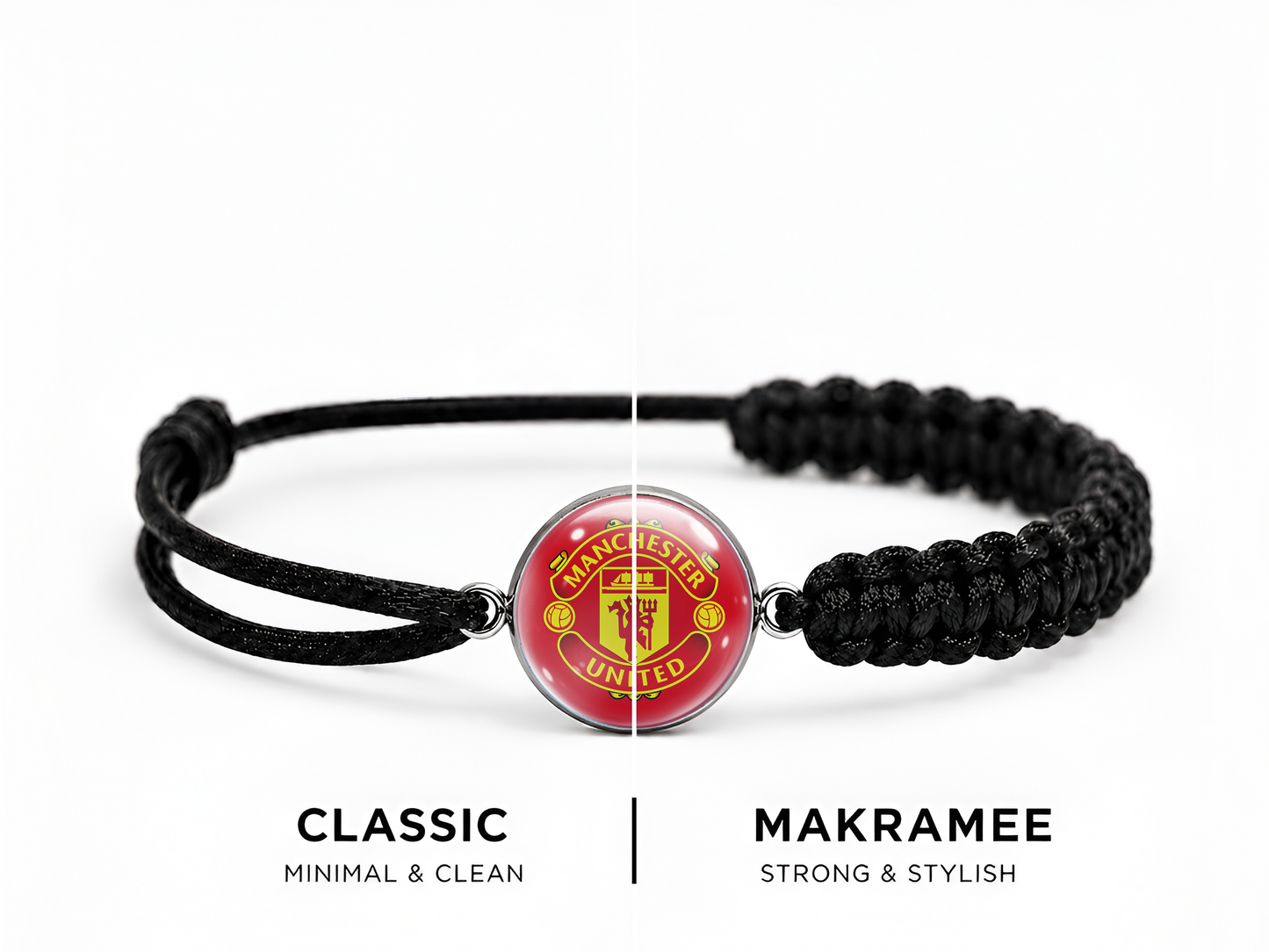 Manchester United Armband – Classic / Makramee