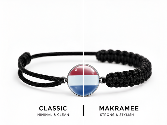 Niederlande Armband – Classic / Makramee