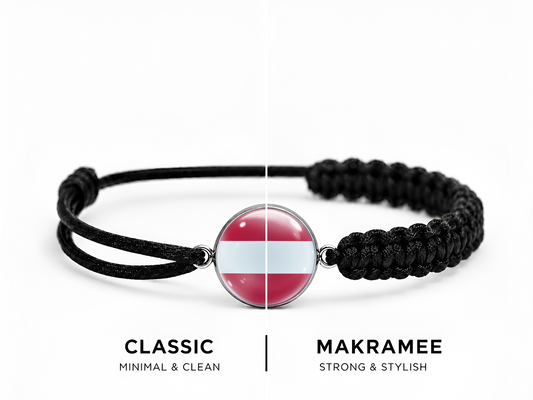 Österreich Armband – Classic / Makramee