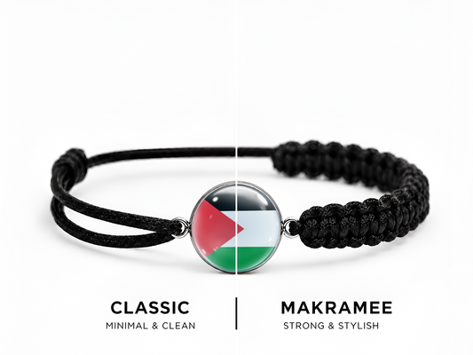 Palästina Armband – Classic / Makramee