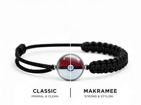 Pokemon Armband – Classic / Makramee