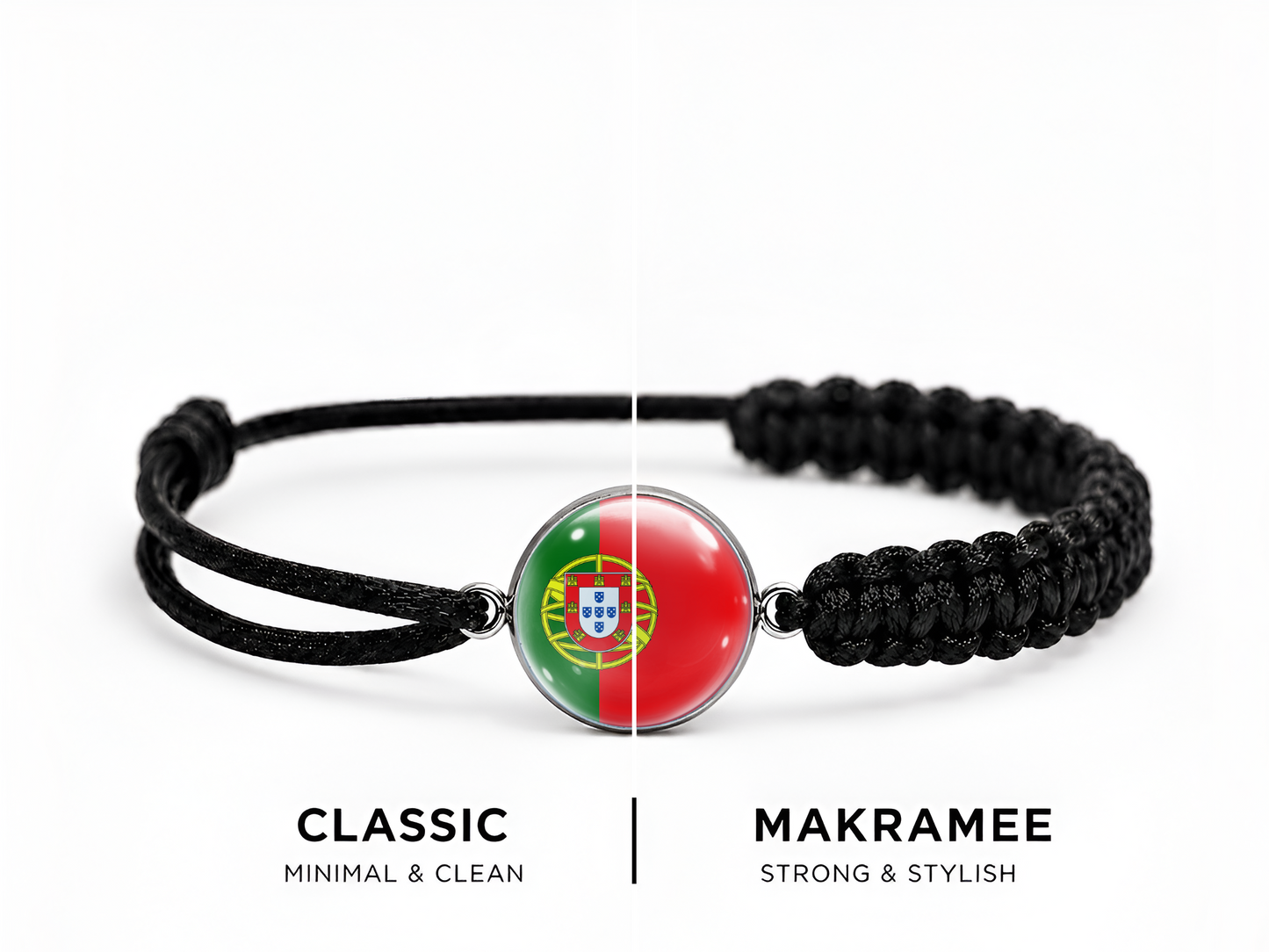 Portugal Armband – Classic / Makramee