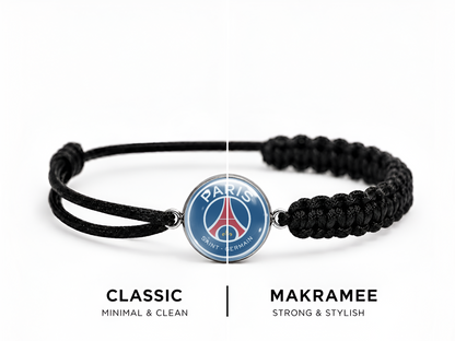 Paris Saint-Germain (PSG) Armband – Classic / Makramee