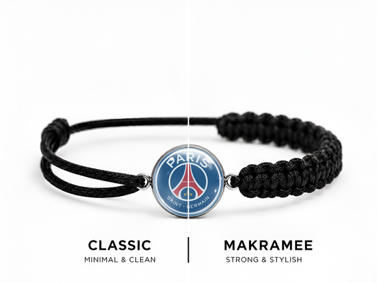 Paris Saint-Germain (PSG) Armband – Classic / Makramee