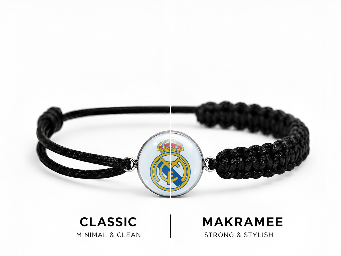 Real Madrid Armband – Classic / Makramee