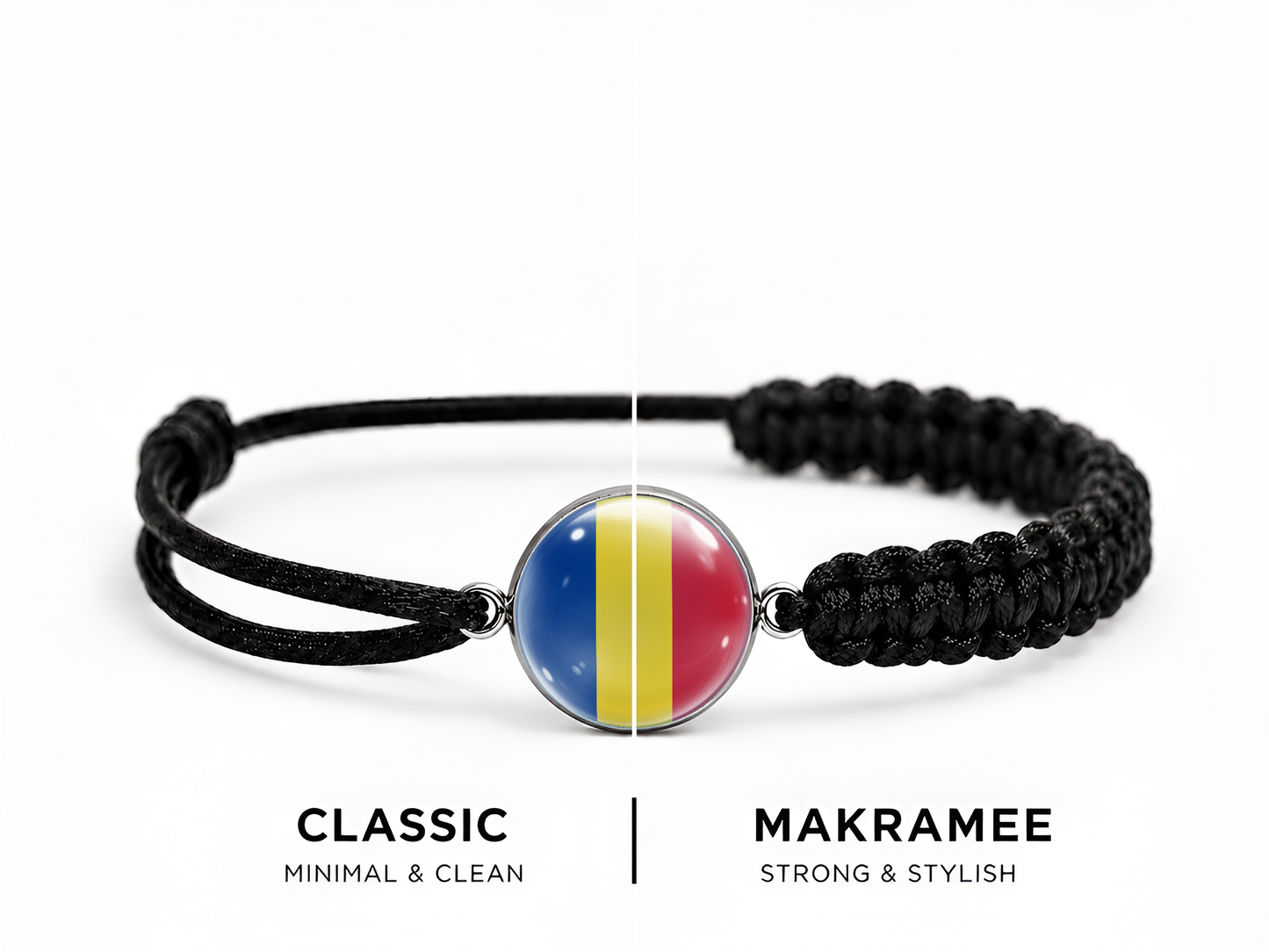 Rumänien Armband – Classic / Makramee