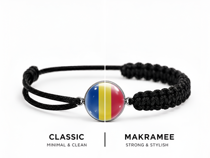 Rumänien Armband – Classic / Makramee