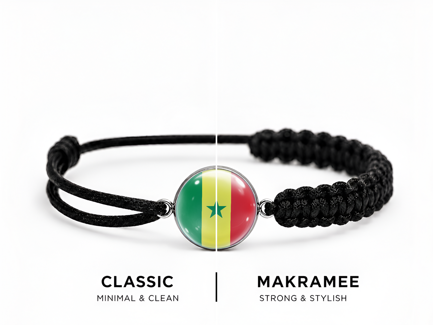 Senegal Armband – Classic / Makramee