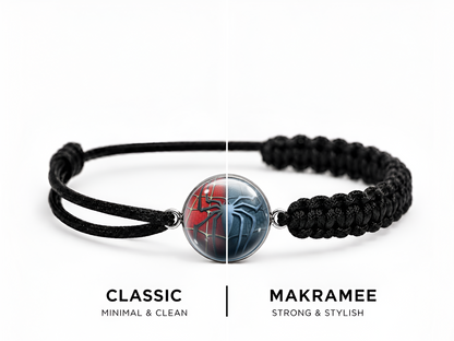 Spider-Man Armband – Classic / Makramee