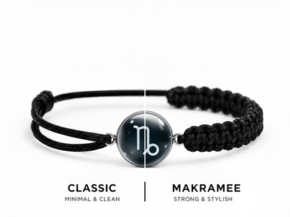 Steinbock Armband – Classic / Makramee