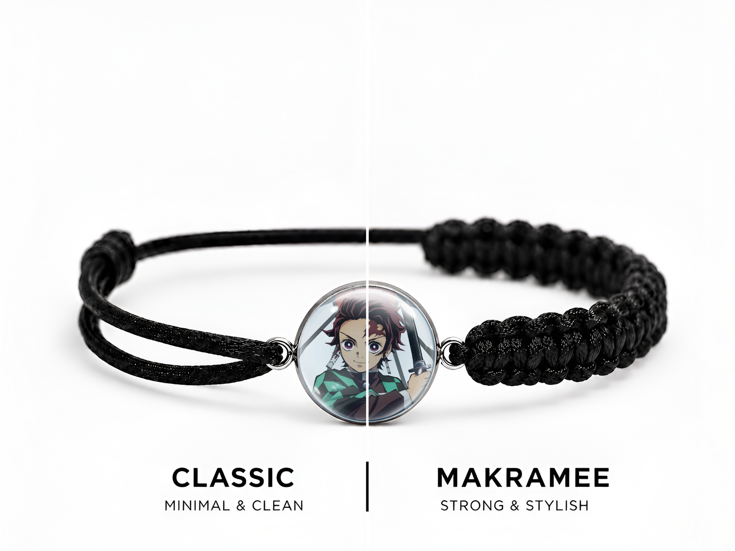Tanjiro Armband – Classic / Makramee