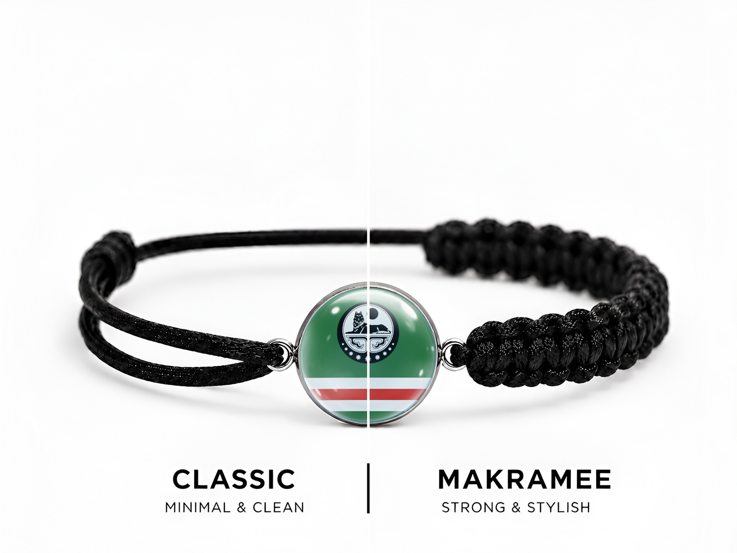 Tschetschenien Armband – Classic / Makramee