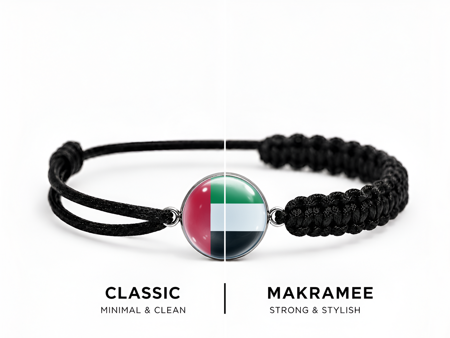 Vereinigte Arabische Emirate Armband – Classic / Makramee