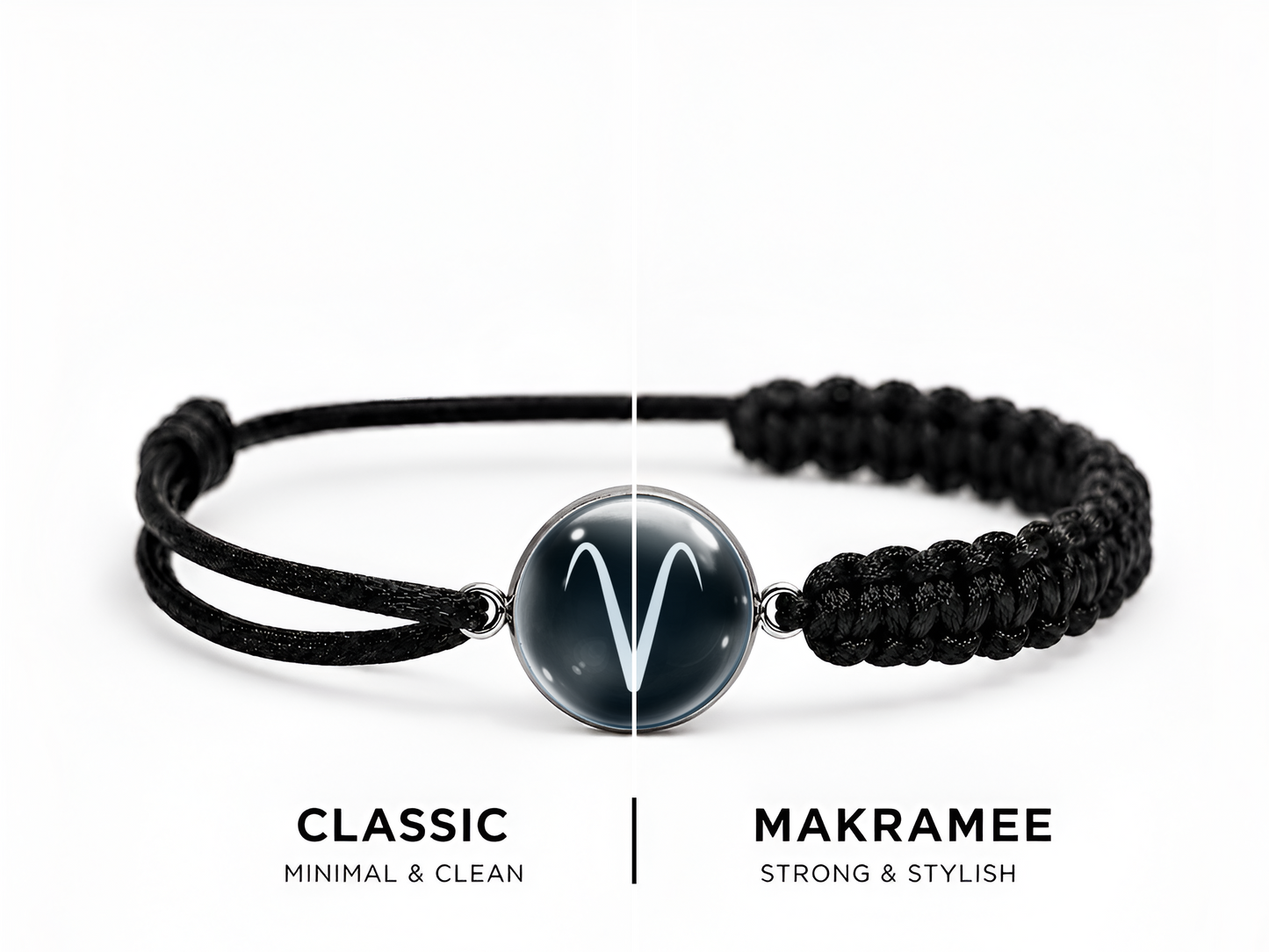 Widder Armband – Classic / Makramee